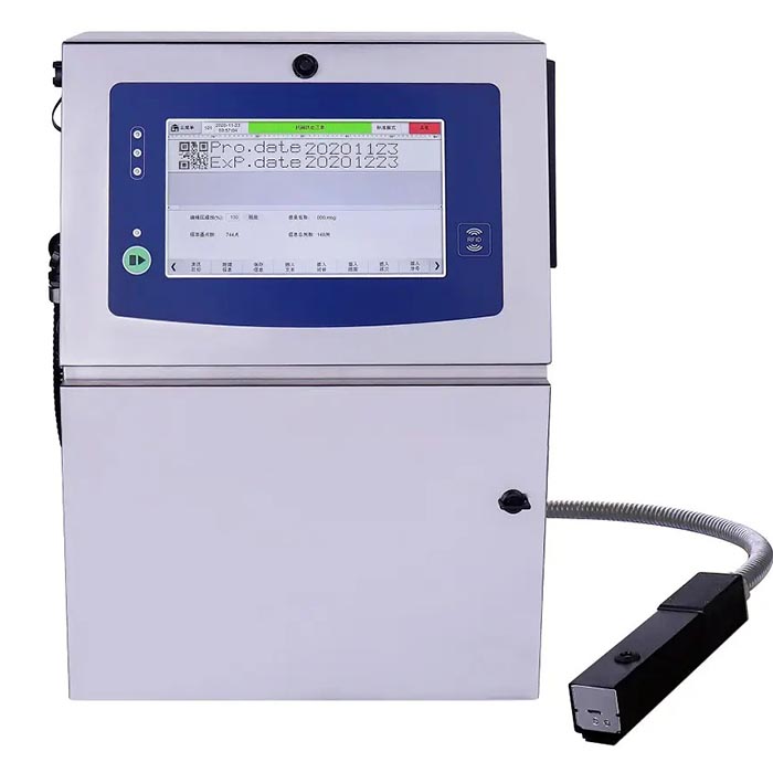 Small Character Industrial Inkjet Printer For Bottle pipe Wire Cable Egg Date Coding Logo Printing CIJ printer Machine